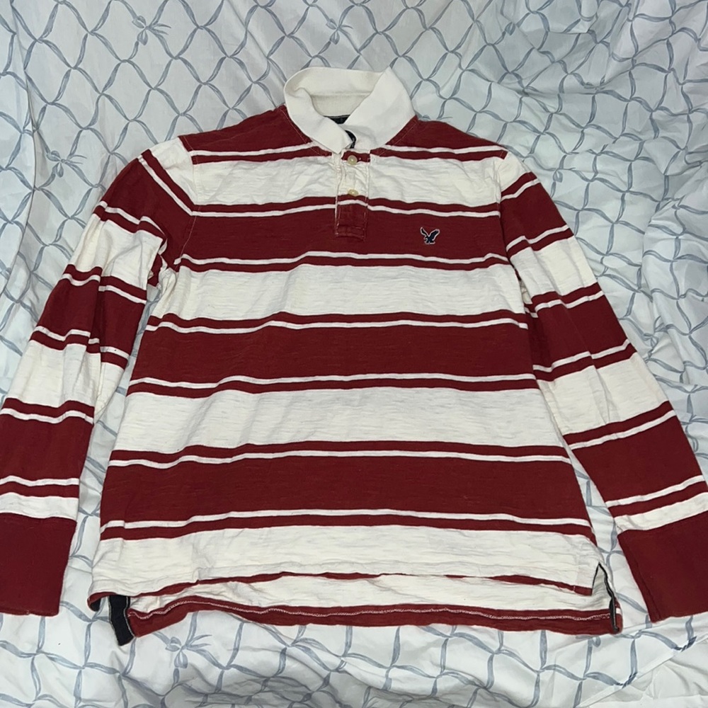 Men’s American Eagle long sleeve polo